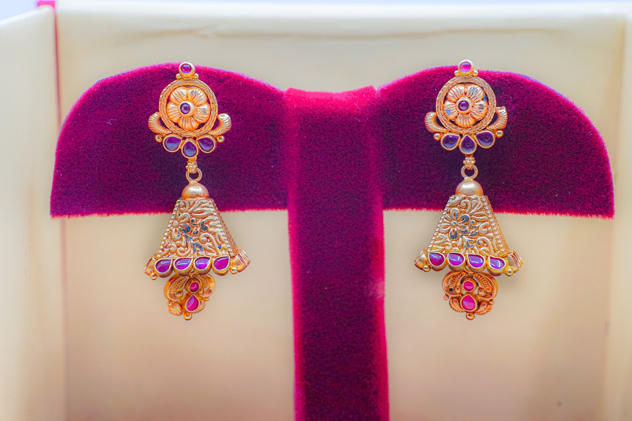 22k Gold Jhumka 13.53 g