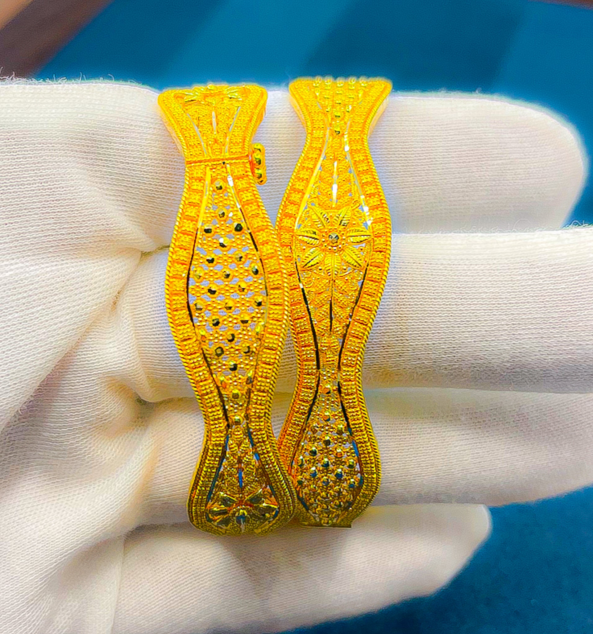 22k Gold bangal 40.41 g 2PCS