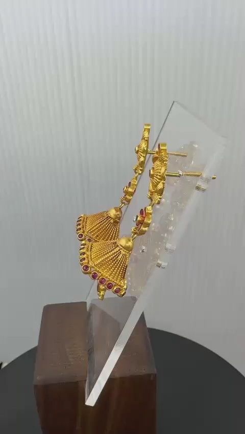 22k Gold Jhumka 12.94 g