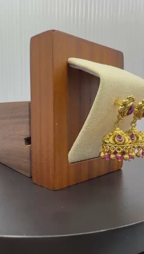 22k Gold Jhumka 9.97 g