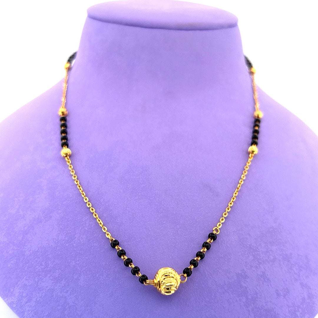 Gold mangalsutra wt 6.01