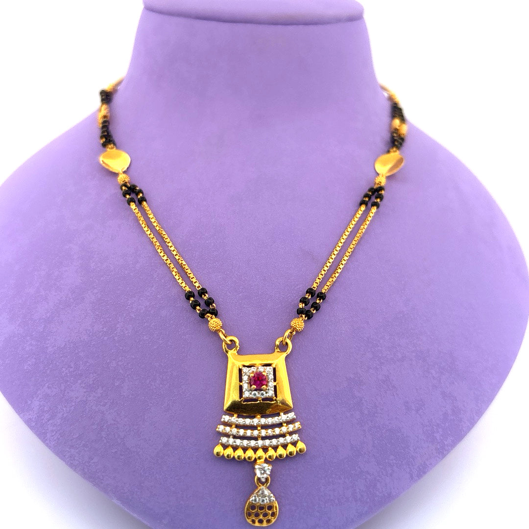 Gold mangalsutra wt 11.53