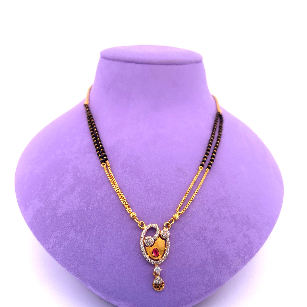 Gold mangalsutra wt 8.26