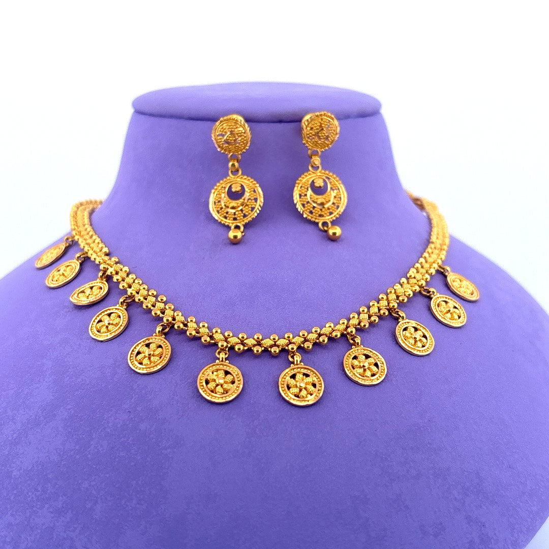 Gold set wt 20g
