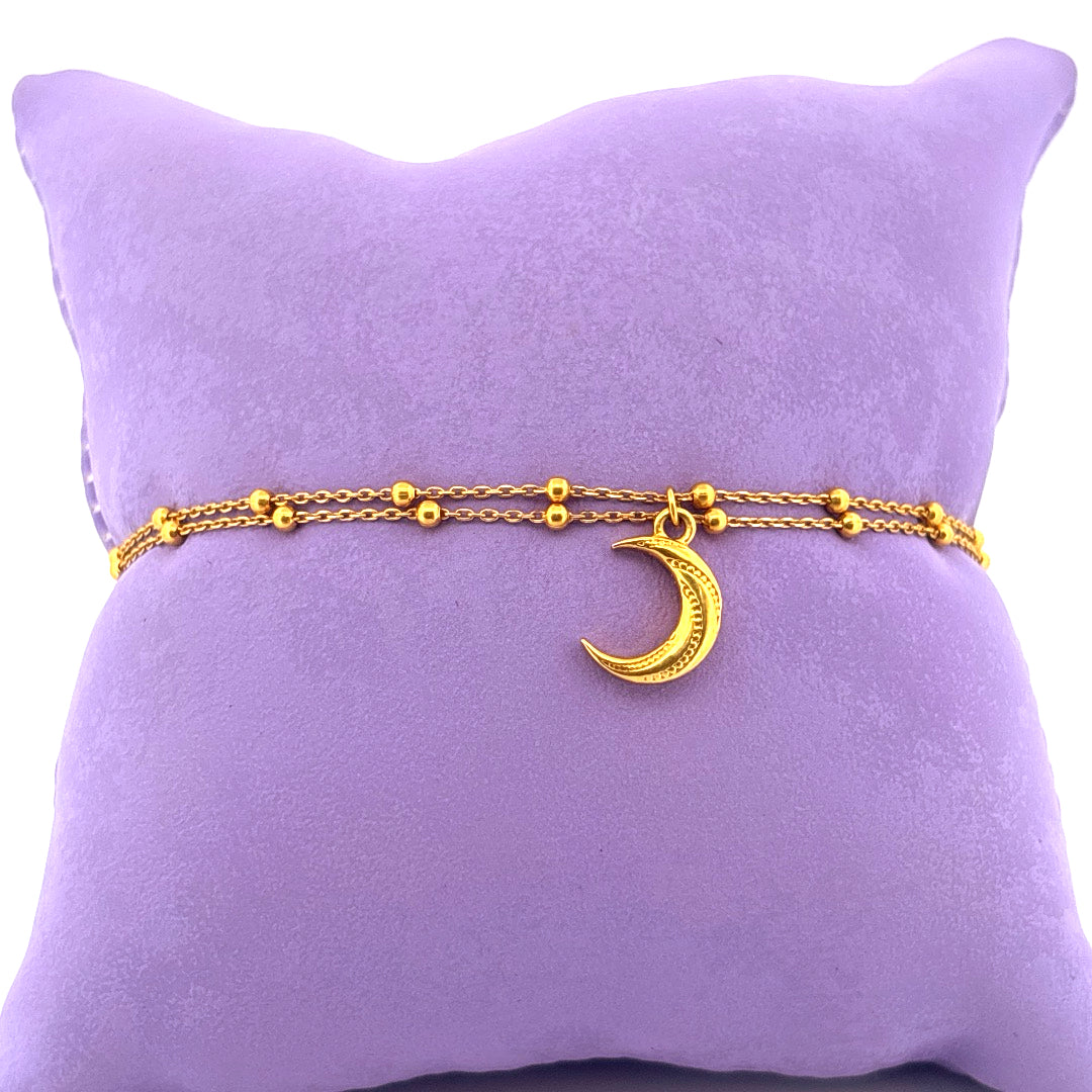 Moon bracelet wt 3.5g
