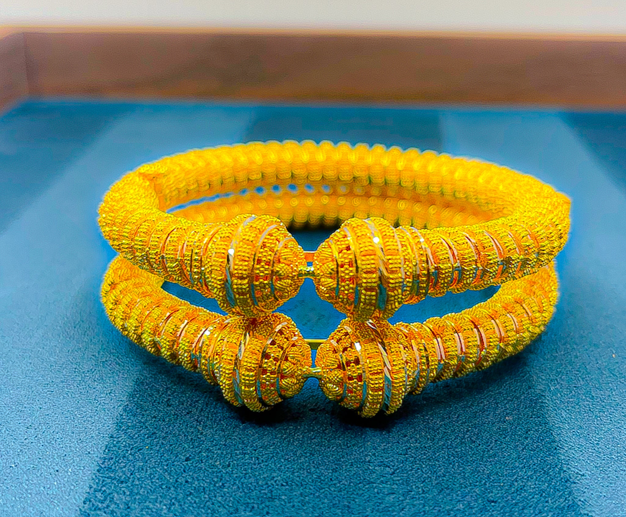 22k Gold bangal 60.11 g 2PCS
