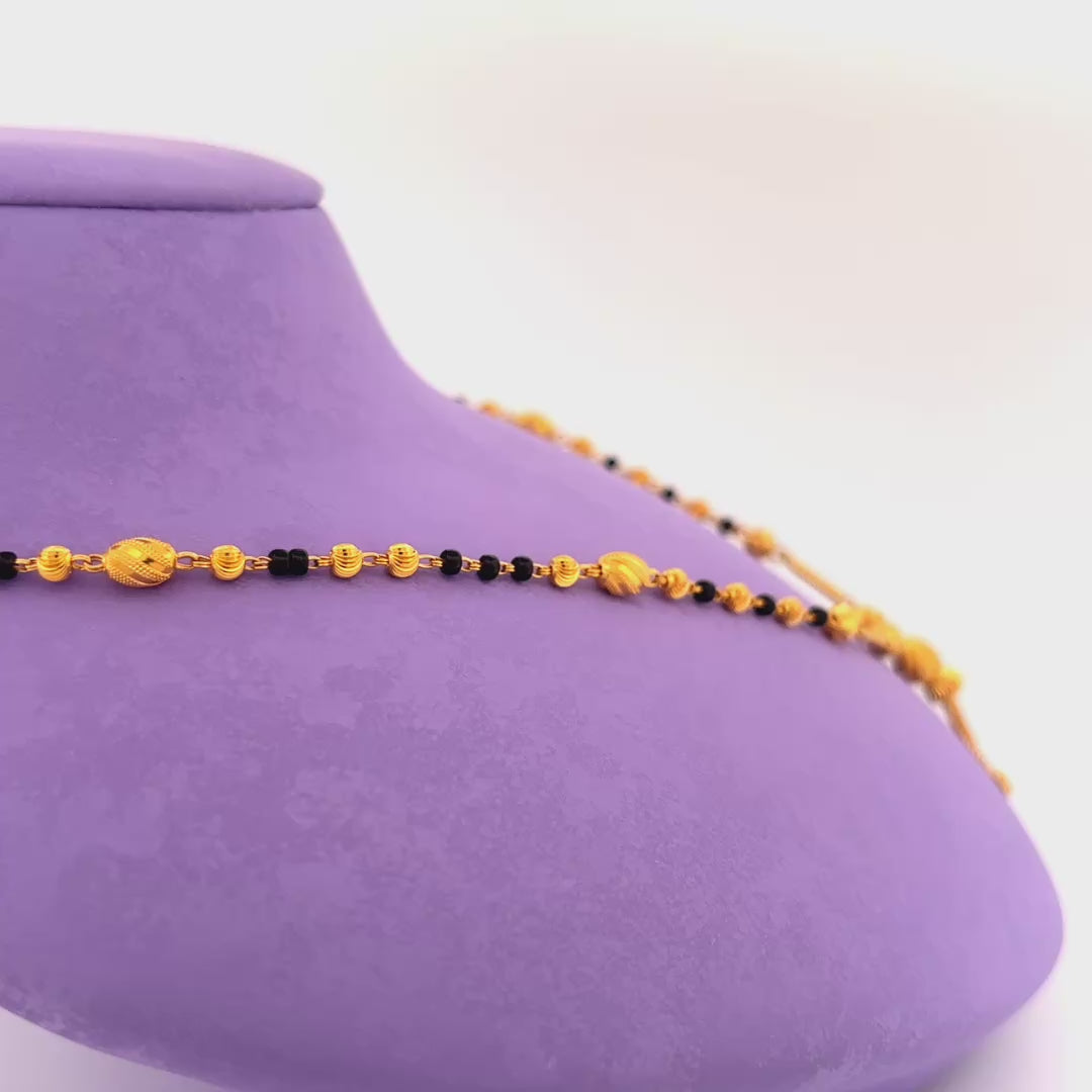 Gold mangalsutra wt 10