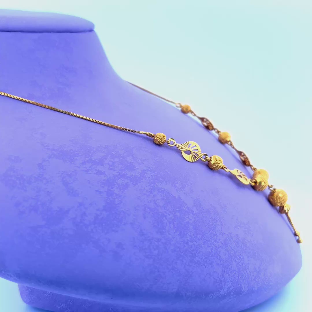 Gold chain wt 9.0 g
