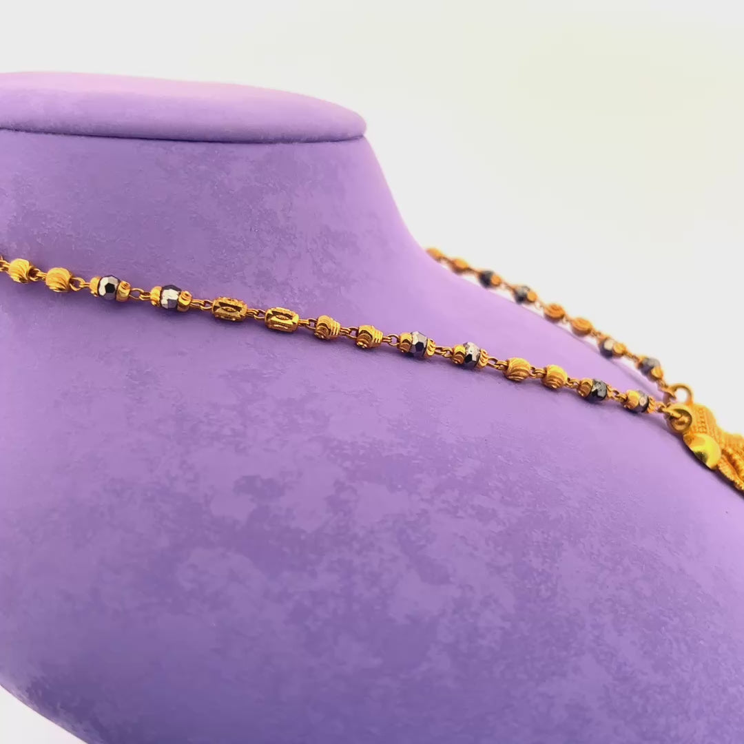Gold mangalsutra wt 13.29