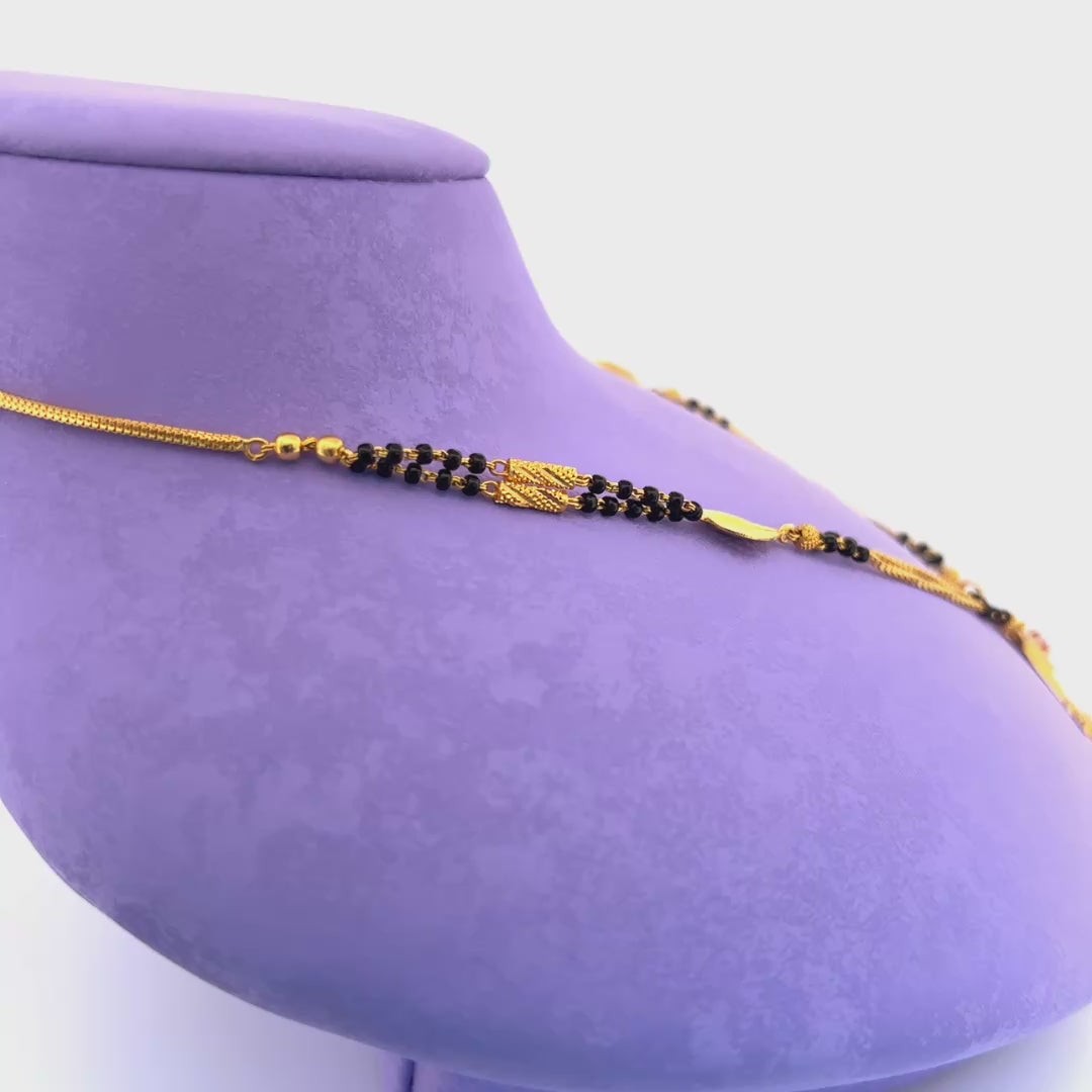 Gold mangalsutra wt 11.53