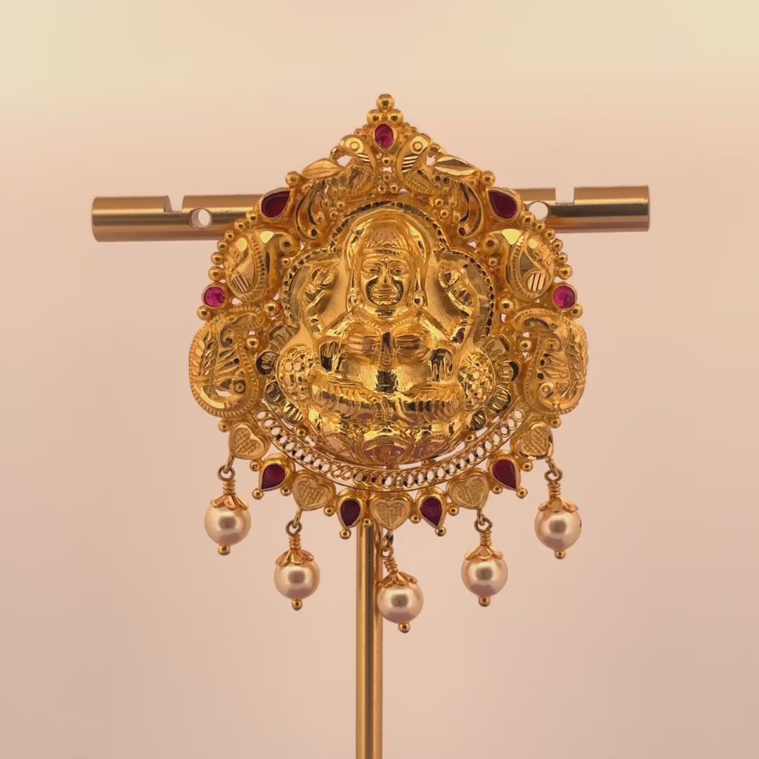 22k gold pendent wt