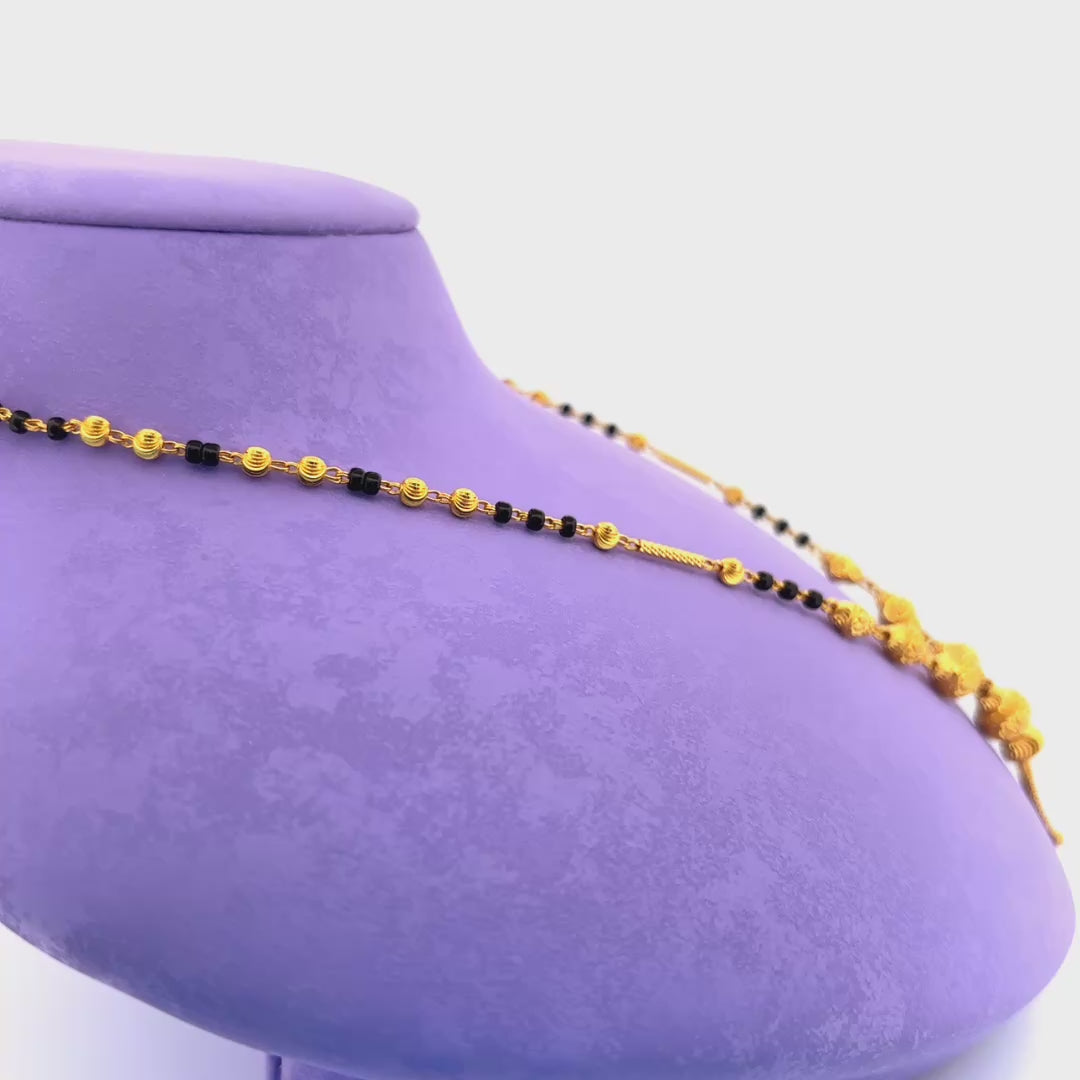 Gold mangalsutra wt 10.58