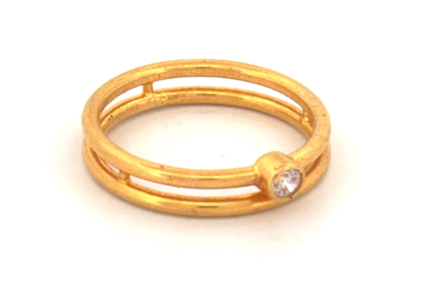 22k Gold ring wt. 4.05g