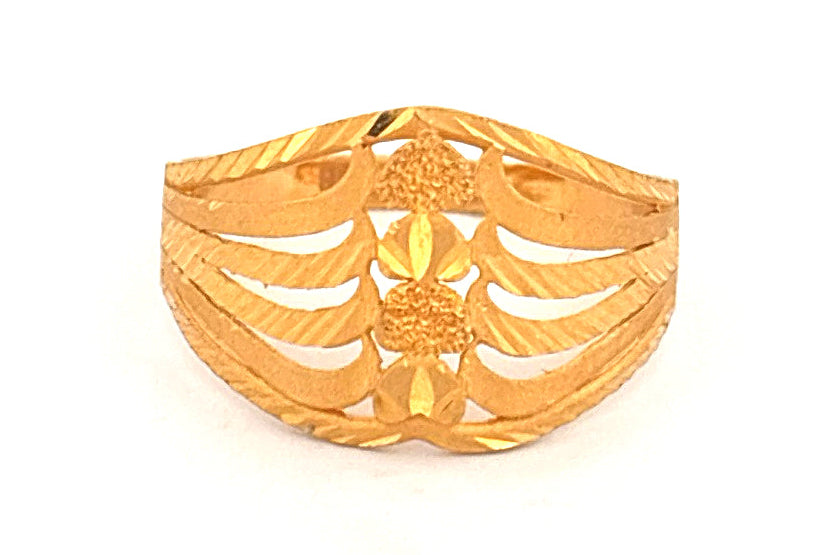 22k Gold ring wt. 3.09g
