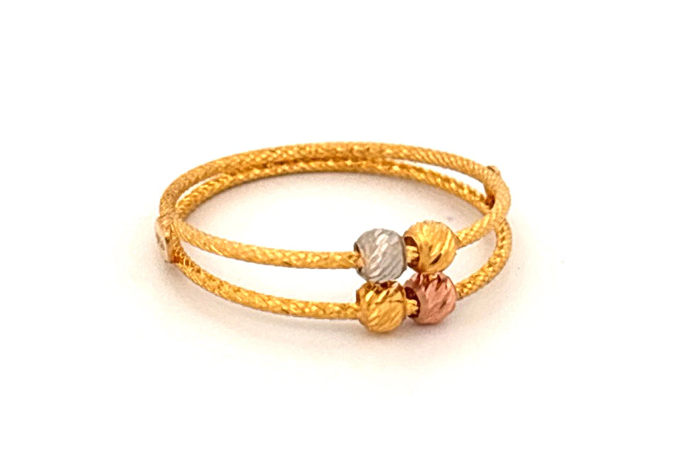 22K Gold Designer Ring wt 1.62