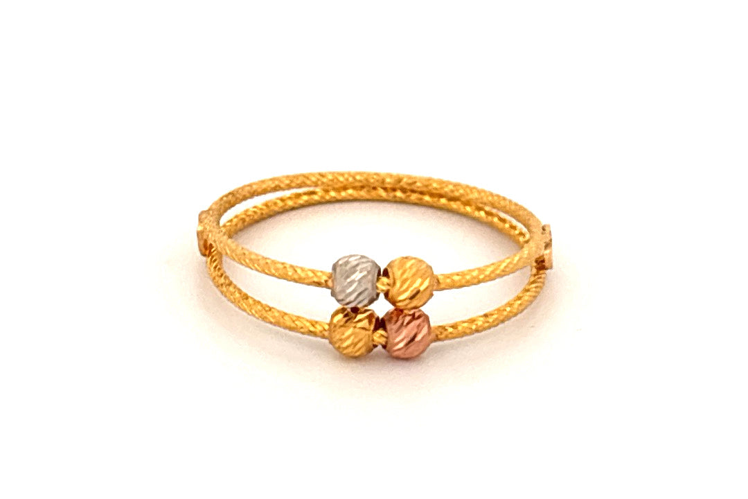 22K Gold Designer Ring wt 1.62