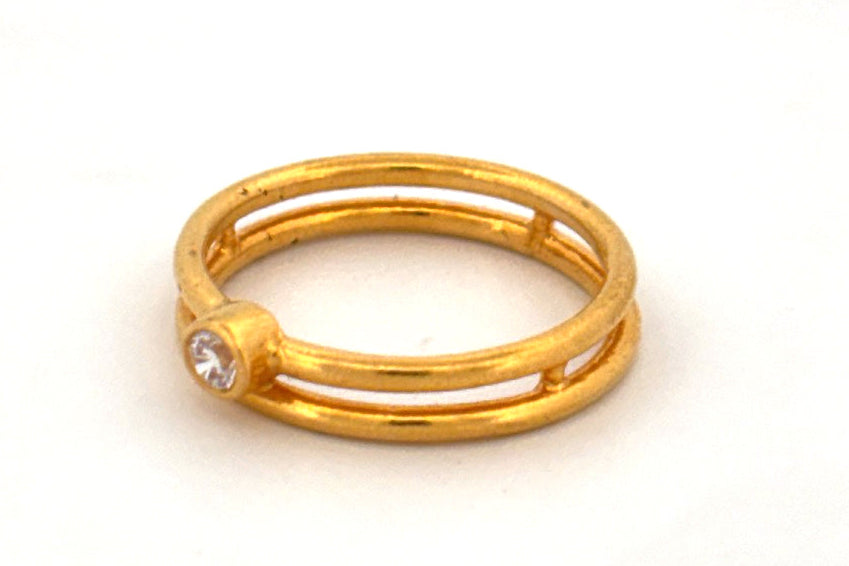22K Gold Designer Ring wt 3.17