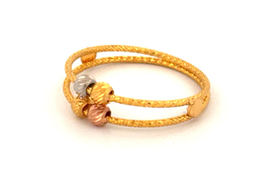 22K Gold Designer Ring wt 1.62