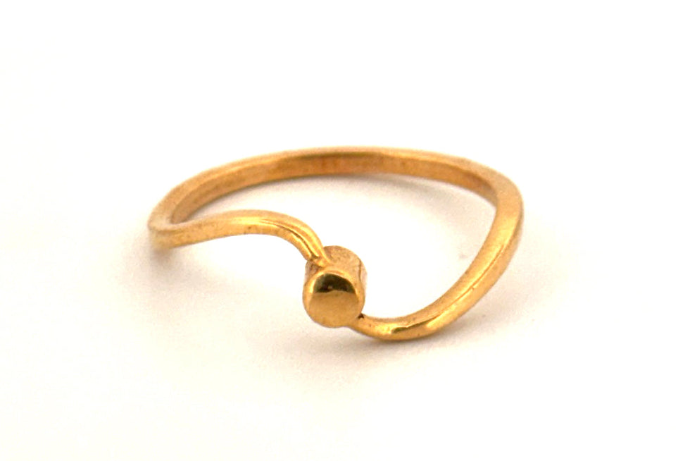 22K Gold Designer Ring